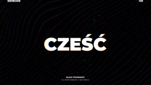 Videohive Black Bold Titles | After Effects Titles template preview