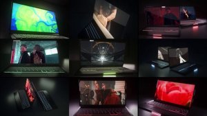 Videohive Dark Laptop Mockup Product Promo template preview