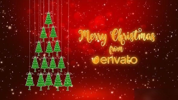 Videohive Merry Christmas Greetings 41813967 Openers template preview