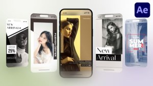 Fashion Instagram Infographics template preview
