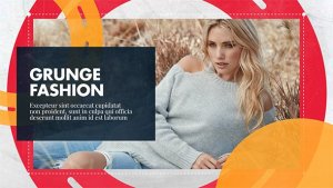 Videohive Grunge Fashionable - Promo Video Displays template preview
