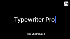 Videohive Typewriter Pro 52212780 Titles template preview