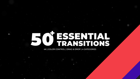 Transitions Video Displays template preview