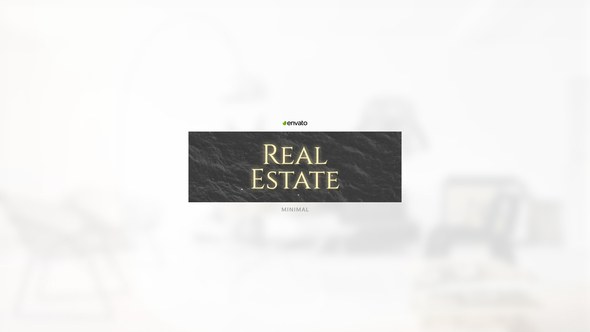 Videohive Minimal Real Estate 23240797 Product Promo template preview