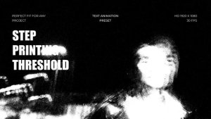 Step Printing Threshold Effect Elements template preview