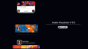 Videohive Audio Visualizer 0.6 Video Displays template preview