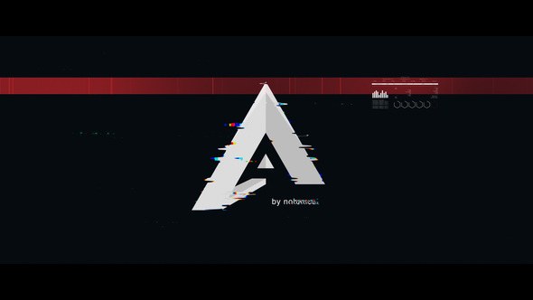 Videohive Fast Glitch Logo V8 Logo Stings template preview