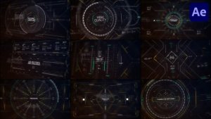 Videohive Technic Displays | After Effects Titles template preview