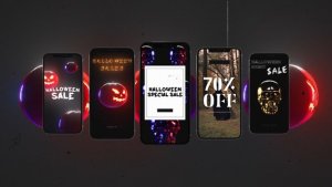 Videohive Halloween Stories 48915352 Product Promo template preview