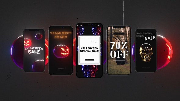 Videohive Halloween Stories 48915352 Product Promo template preview