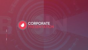 Videohive Corporate Presentation 23053177 Video Displays template preview