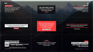 Videohive Text Quotes 2.0  AE Titles template preview