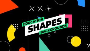 Videohive Education Shapes Backgrounds Elements template preview