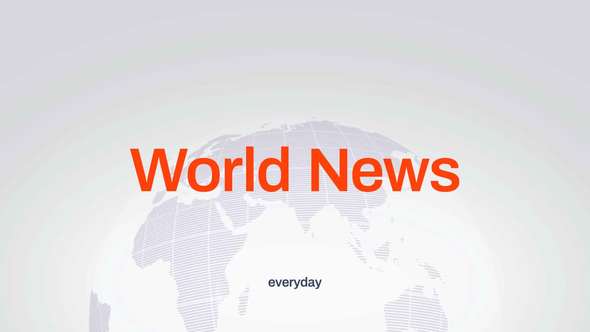 Broadcast News Pack Video Displays template preview