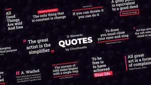 Videohive Quotes 60824754 Titles template preview