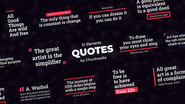 Videohive Quotes 60824754 Titles template preview