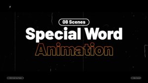 Videohive Special Word Animation | After Effects Titles template preview