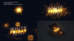 Videohive White Friday Sales Opener Elements template preview