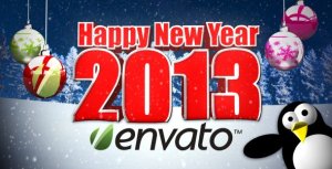Happy New Year Video Displays template preview