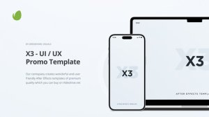 Videohive X3 - Website Promo Product Promo template preview
