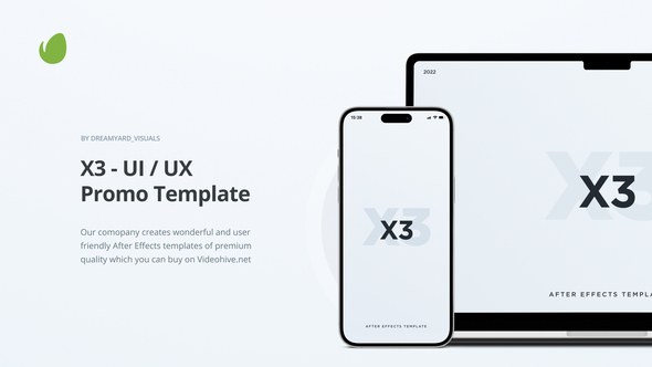 Videohive X3 - Website Promo Product Promo template preview