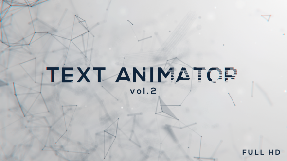 Text Animator vol.2 Video Displays template preview