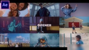 Videohive Dynamic Rhythmic Opener Slideshow Openers template preview