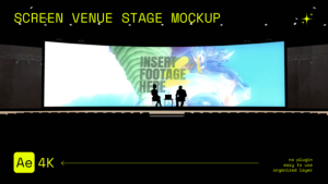 Videohive Screen Venue Stage Mockup Broadcast-packages template preview