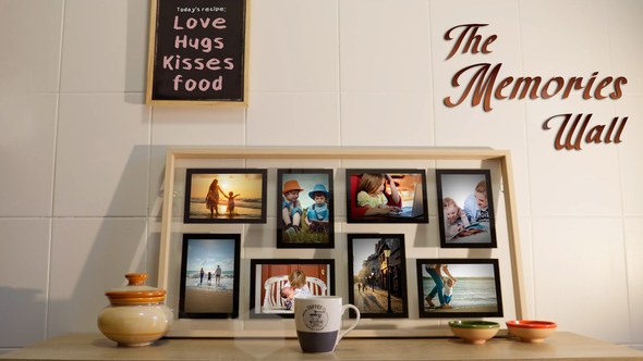 Videohive Home Photo Frames Slideshow Video Displays template preview