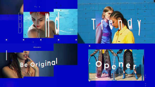 Videohive Fashionable 24696237 Openers template preview