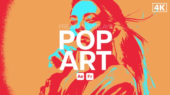 Videohive Premium Overlays Pop Art Elements template preview