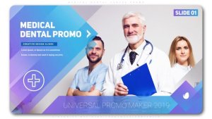Videohive Medical Dental Center Promo Openers template preview