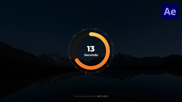 Videohive Circle Timers II Elements template preview