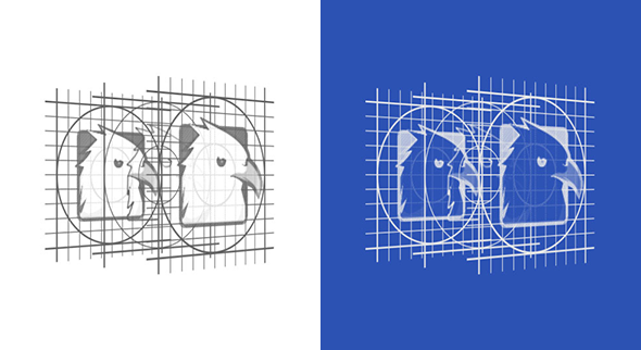 RD Logo Reveal 4 Video Displays template preview