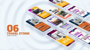 Videohive Travel Storie Elements template preview