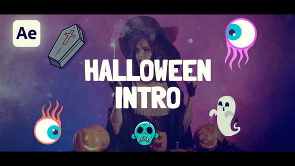 Videohive Halloween Intro 60364523 Openers template preview
