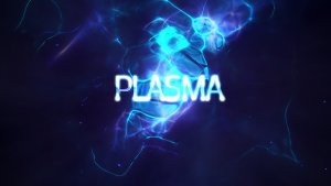 Power Light Plasma Titles 4K Video Displays template preview
