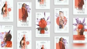 Videohive Modern Minimal Stories & Posts Openers template preview