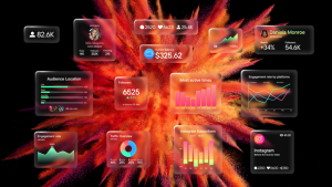 Videohive Social Metrics & Widgets Pack Logo Stings template preview