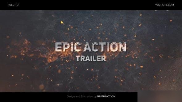 Videohive The Movie Trailer Intro Openers template preview