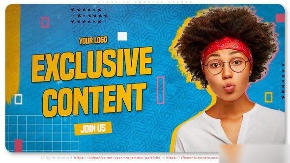 Videohive Creative Podcast Opener Openers template preview