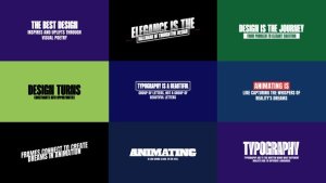 Videohive Text Animation 49357010 Titles template preview