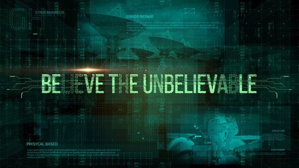 Videohive Tech Grid Slideshow Video Displays template preview