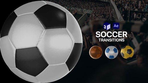 Videohive Soccer Classic Ball Transitions for After Effects Elements template preview