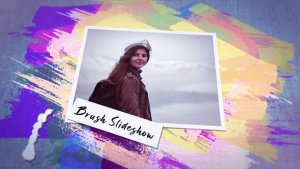 Videohive Brush Slideshow 37096401 Video Displays template preview
