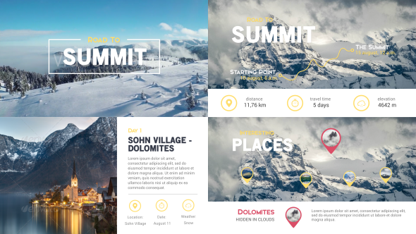 Videohive Your Travel Video Displays template preview