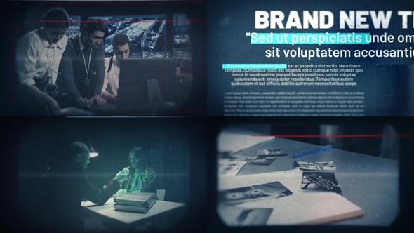 Videohive Incidents in History Video Displays template preview