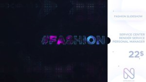 Videohive Fashion Slideshow 20685092 Video Displays template preview