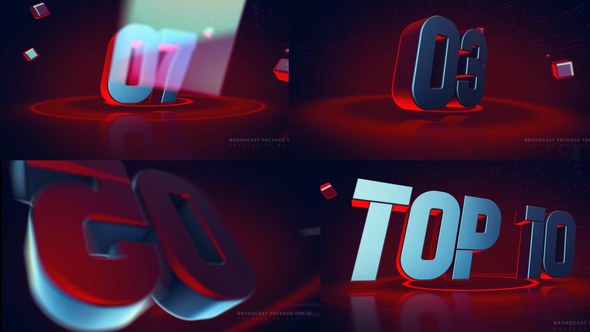 Videohive Broadcast Package TOP 10 Broadcast-packages template preview