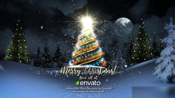 Videohive Christmas Magic 22980026 Openers template preview